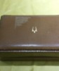 Bulova vintage watch box leather for accutron